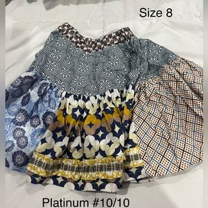 Matilda Jane Platinum Skirt Size 8, number 10 out of 10